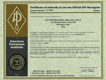 certificazione API Spec 7–1